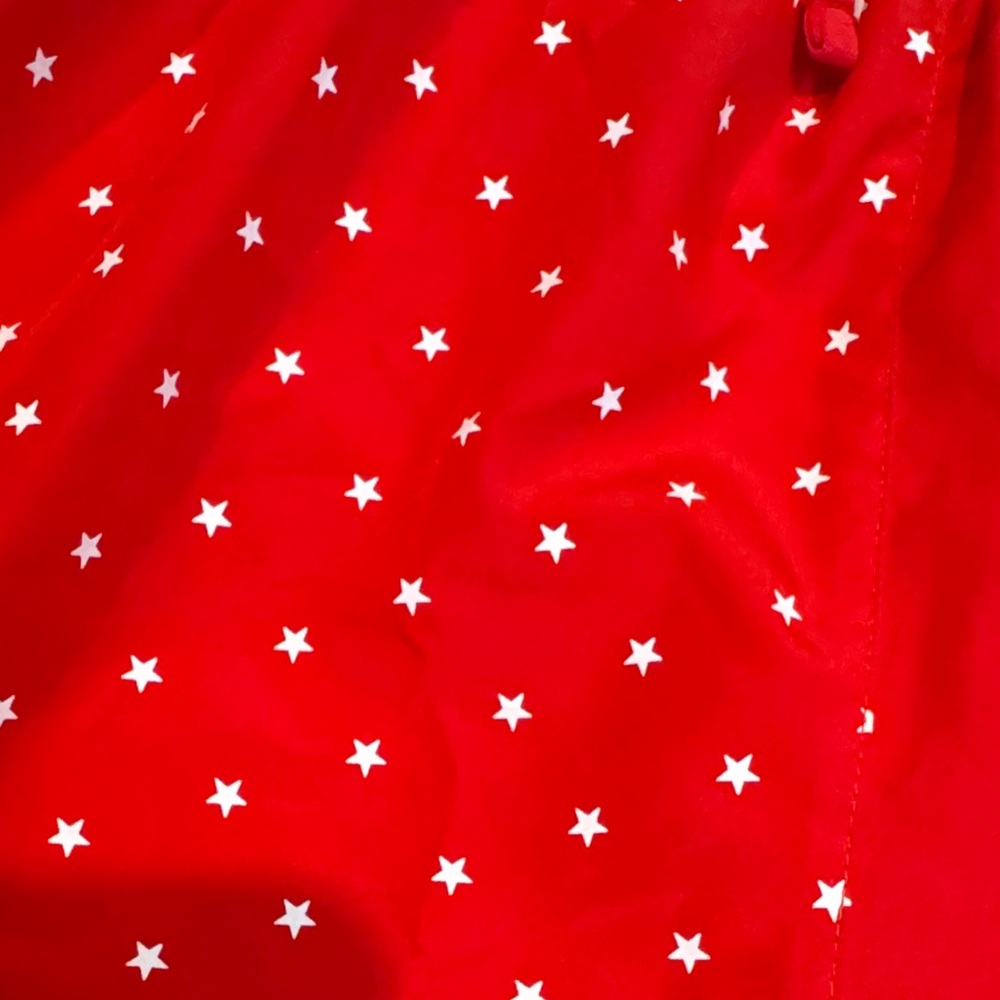 Nike Red and Black Star Pattern Shorts - Picture 3 of 5